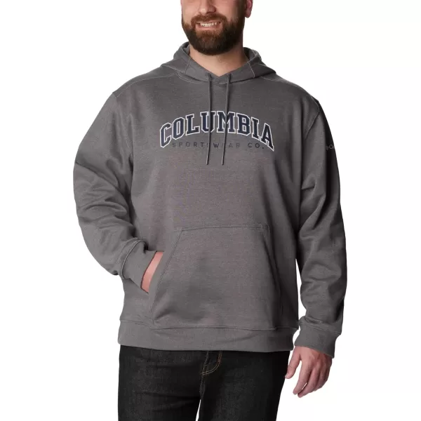 Columbia Mens CSC Basic Logo Ii HoodieCity Grey HeatherCsc Varsity Arch 2