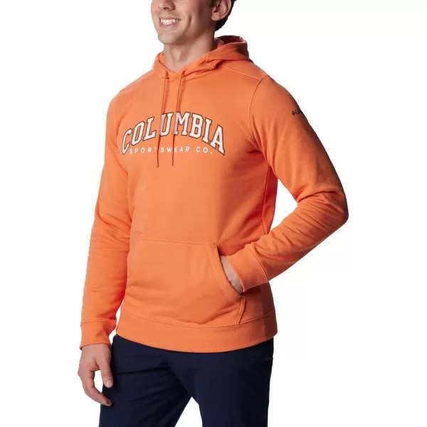 Columbia Mens CSC Basic Logo Ii HoodieDesert OrangeCsc Varsity Arch 2