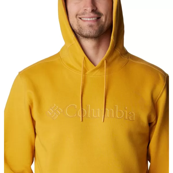 Columbia Mens CSC Basic Logo Ii HoodieRaw HoneyBranded Shadow Graphic