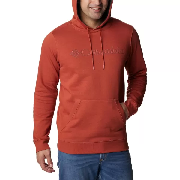 Columbia Mens CSC Basic Logo Ii HoodieWarp RedBranded Shadow Graphic