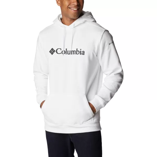 Columbia Mens CSC Basic Logo Ii HoodieWhiteCsc Branded Logo