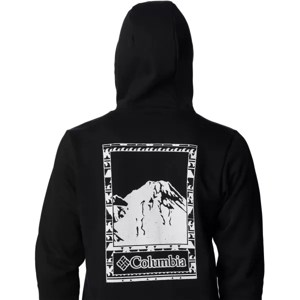 Columbia Mens CSC Graphic HoodieBlackBordered Beauty