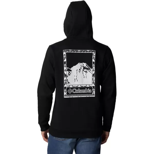 Columbia Mens CSC Graphic HoodieBlackBordered Beauty