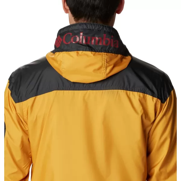 Columbia Mens Challenger WindbreakerRaw HoneyShark