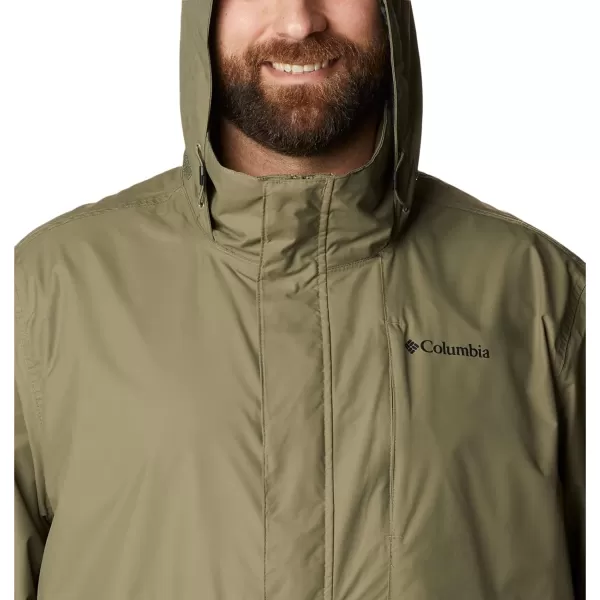 Columbia Mens Cloud Crest JacketStone Green