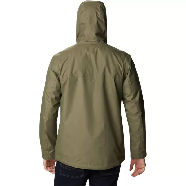 Columbia Mens Cloud Crest JacketStone Green