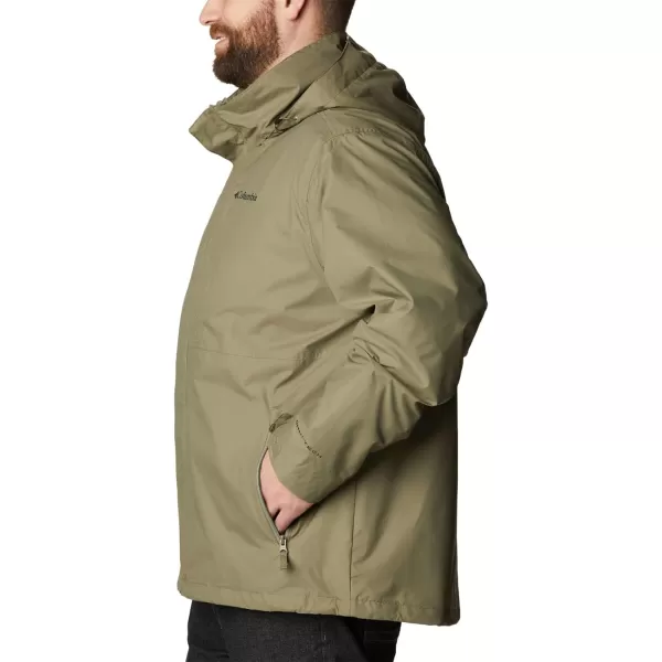 Columbia Mens Cloud Crest JacketStone Green