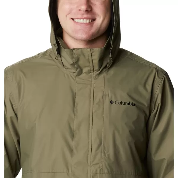 Columbia Mens Cloud Crest JacketStone Green