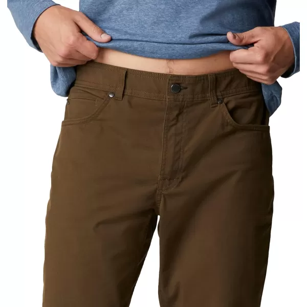 Columbia Mens Cobble Creek 5 Pocket PantOlive Green