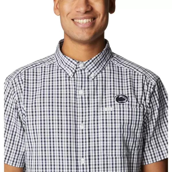Columbia Mens Collegiate Rapid Rivers Short Sleeve ShirtPenn State Nittany Lions Team Color