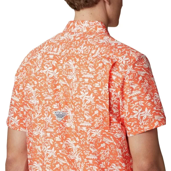 Columbia Mens Collegiate Super Slack Tide ShirtClemson Tigers Team Color