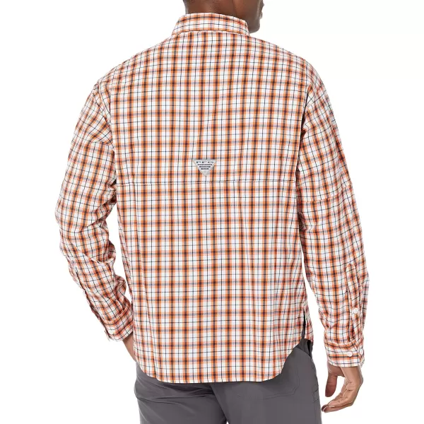 Columbia Mens Collegiate Super Tamiami Long Sleeve ShirtAuburn Tigers Team Color