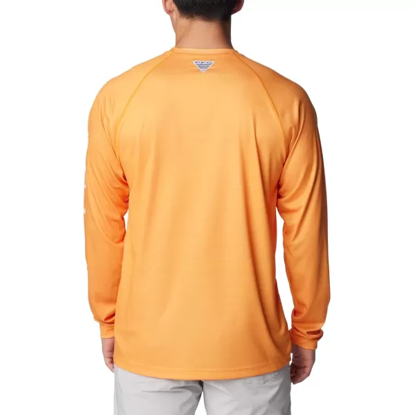 Columbia Mens Collegiate Terminal Tackle Heather Long Sleeve ShirtUt  Solarize Heather