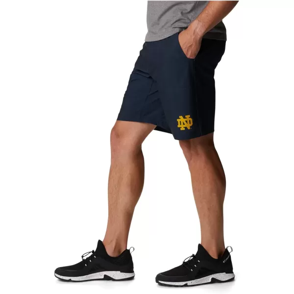 Columbia Mens Collegiate Twisted Creek ShortNotre Dame Fighting Irish Team Color