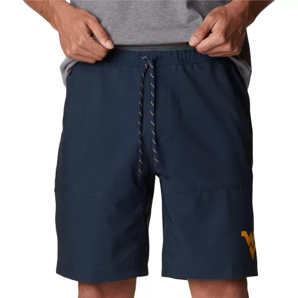 Columbia Mens Collegiate Twisted Creek ShortWest Virginia Mountaineers Team Color