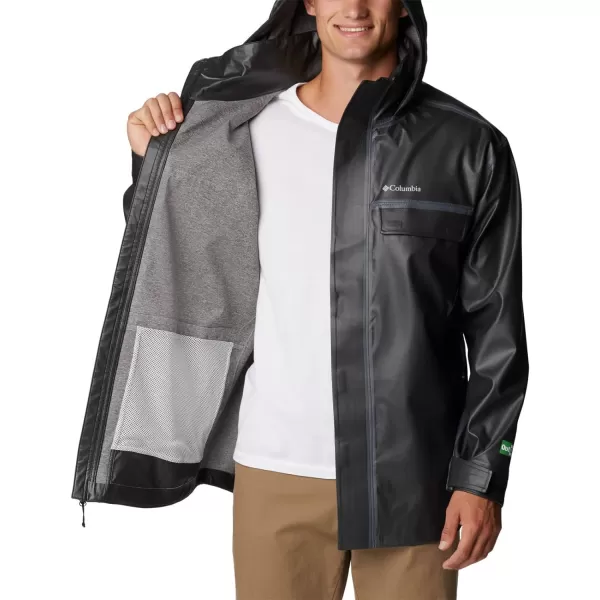 Columbia Mens Coral Ridge Odx Rain JacketBlack