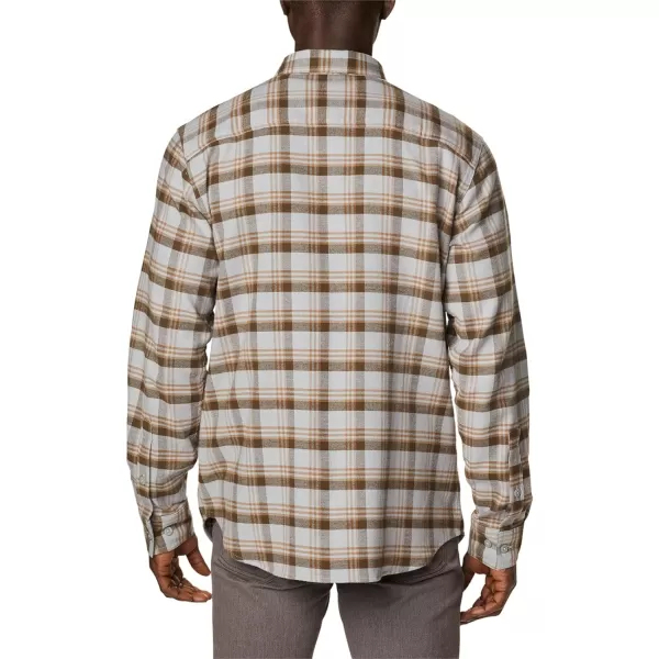 Columbia Mens Cornell Woods Flannel Long Sleeve ShirtColumbia Grey Med Window Tartan