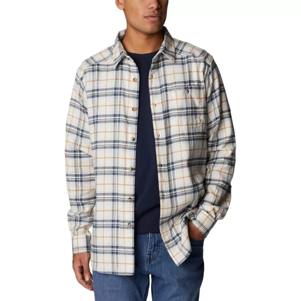 Columbia Mens Cornell Woods Flannel Long Sleeve ShirtCornstalk Multi Tartan