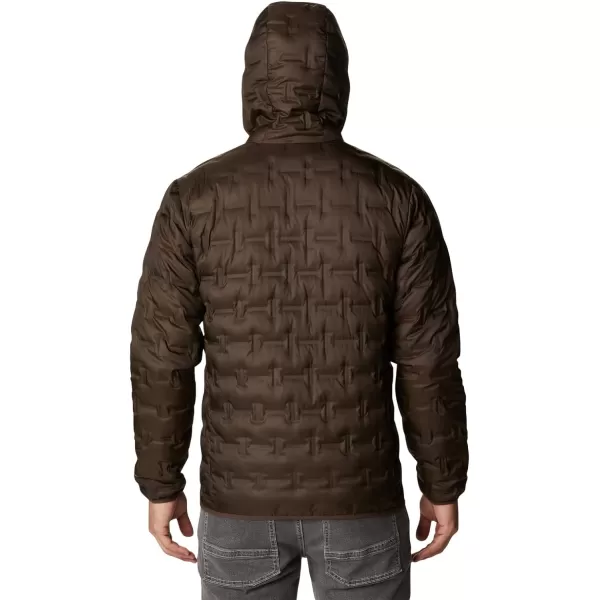 Columbia Mens Delta Ridge Down Hooded JacketCordovan