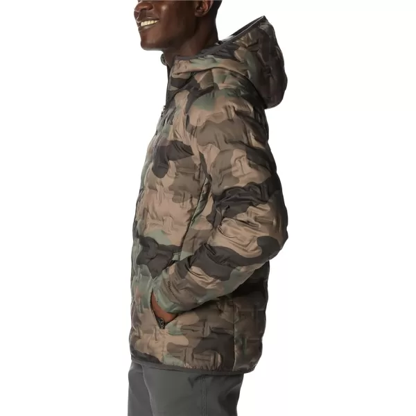 Columbia Mens Delta Ridge Down Hooded JacketCypress Mod Camo Print