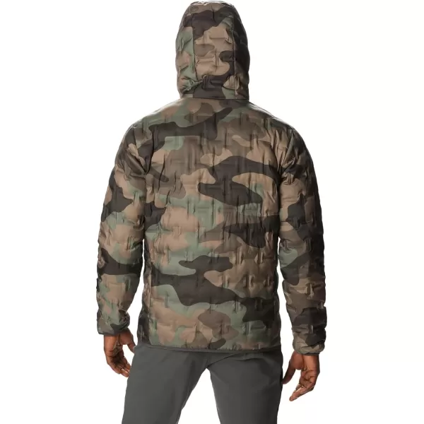 Columbia Mens Delta Ridge Down Hooded JacketCypress Mod Camo Print