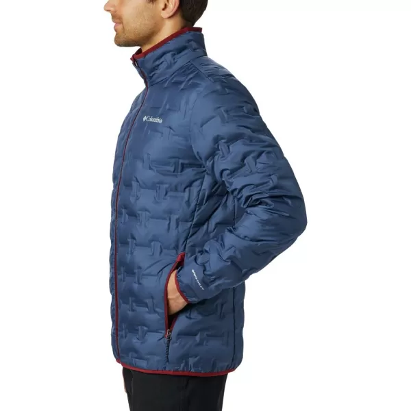 Columbia Mens Delta Ridge Down JacketDark Mountain Blue