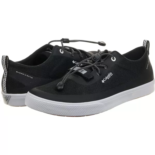 Columbia Mens Dorado CVO PFG Boat ShoeBlackWhite