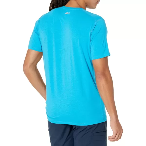 Columbia Mens Endless Trail Running Tech TeeOcean Blue