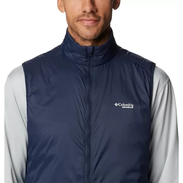 Columbia Mens Endless Trail Running VestCollegiate Navy