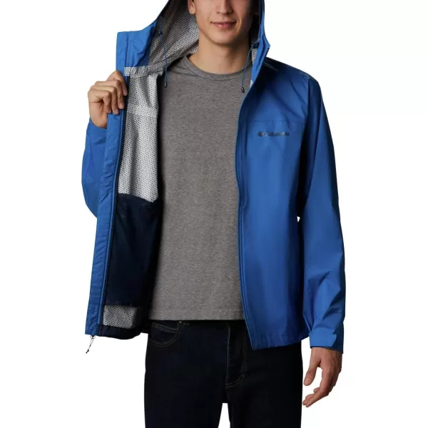 Columbia Mens EvaPOURation JacketBright Indigo