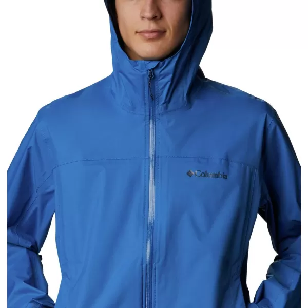 Columbia Mens EvaPOURation JacketBright Indigo