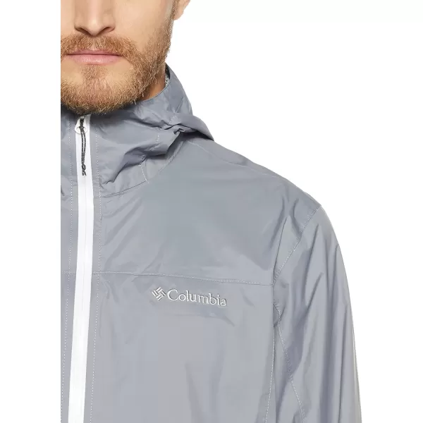 Columbia Mens EvaPOURation JacketGrey Ash