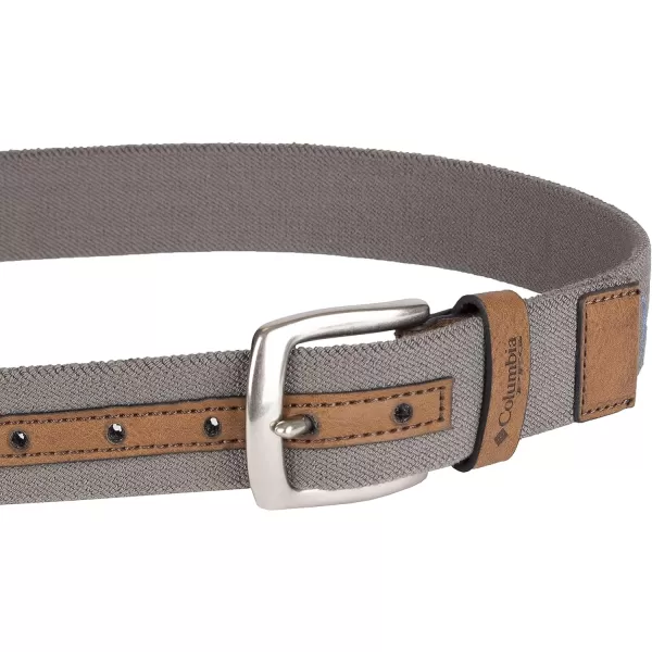 Columbia Mens Everyday Comfort Casual Fabric BeltKhakiBrown