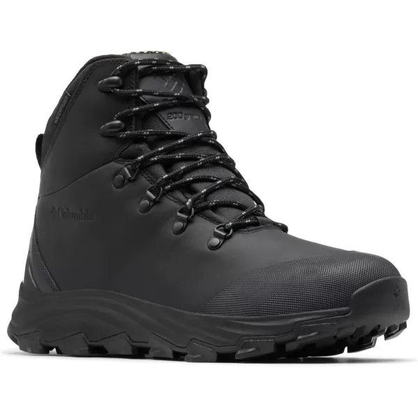 Columbia Mens Expeditionist Boot SnowBlackGraphite