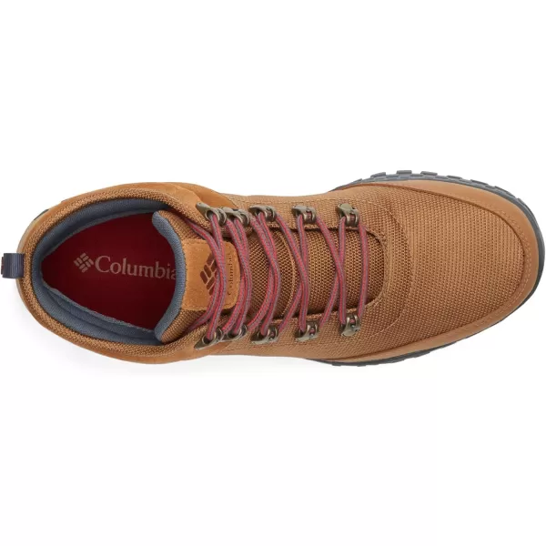 Columbia Mens Fairbanks Mid Hiking ShoeElk Graphite