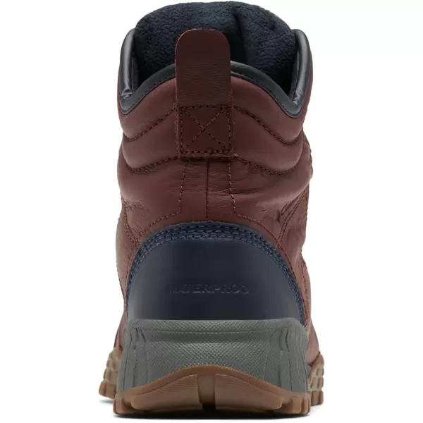 Columbia Mens Fairbanks Rover Ii Snow ShoeMadder BrownPetrol Blue