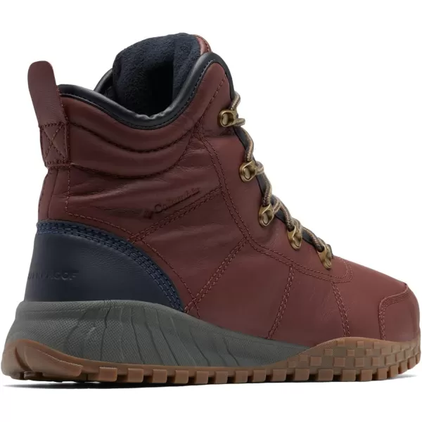 Columbia Mens Fairbanks Rover Ii Snow ShoeMadder BrownPetrol Blue