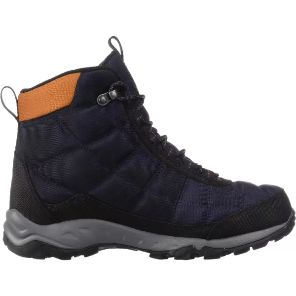 Columbia Mens Firecamp Boot Hiking ShoeCollegiate NavyBright Copper