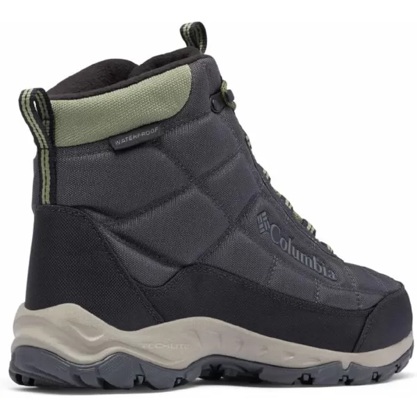 Columbia Mens Firecamp Boot Hiking ShoeDark GreyHiker Green