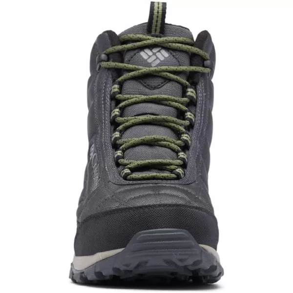 Columbia Mens Firecamp Boot Hiking ShoeDark GreyHiker Green