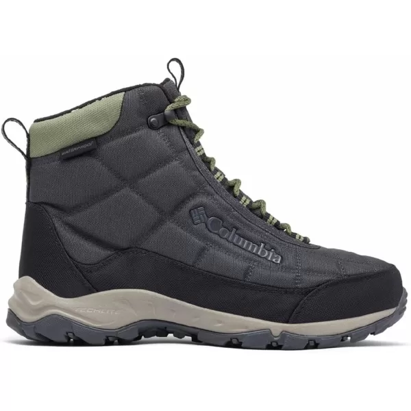 Columbia Mens Firecamp Boot Hiking ShoeDark GreyHiker Green