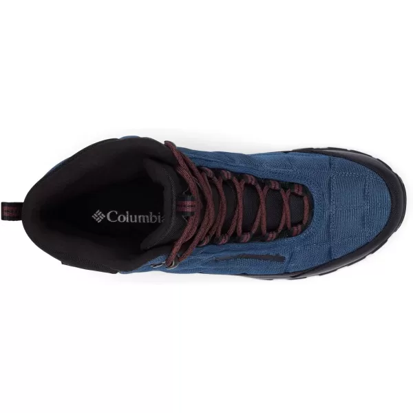 Columbia Mens Firecamp Boot Hiking ShoePetrol BlueBlack