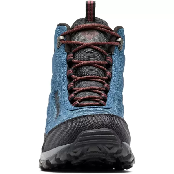 Columbia Mens Firecamp Boot Hiking ShoePetrol BlueBlack