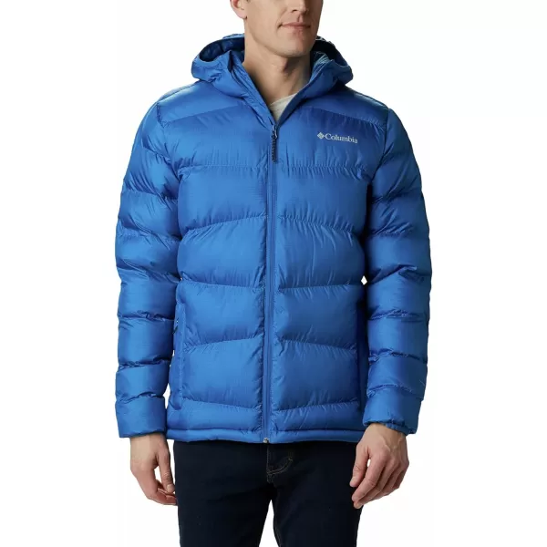 Columbia Mens Fivemile Butte Hooded JacketBright Indigo