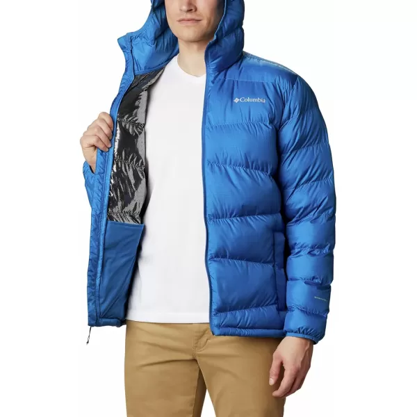 Columbia Mens Fivemile Butte Hooded JacketBright Indigo