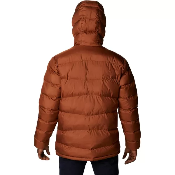 Columbia Mens Fivemile Butte Hooded JacketDark Amber