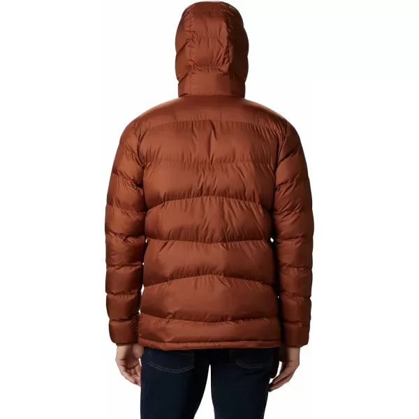 Columbia Mens Fivemile Butte Hooded JacketDark Amber