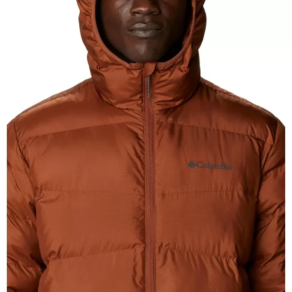 Columbia Mens Fivemile Butte Hooded JacketDark Amber