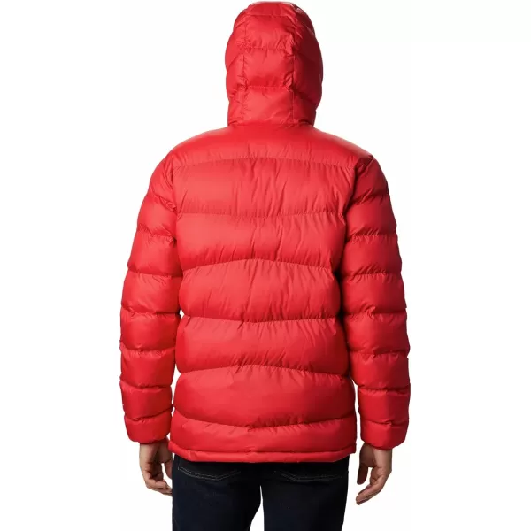 Columbia Mens Fivemile Butte Hooded JacketMountain Red