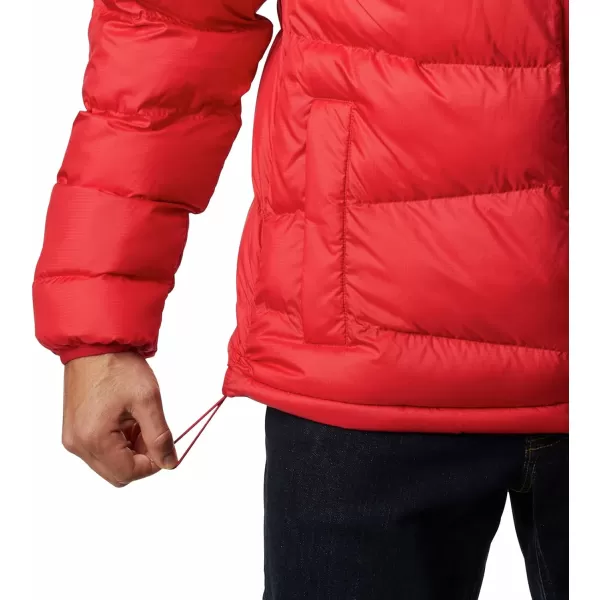 Columbia Mens Fivemile Butte Hooded JacketMountain Red